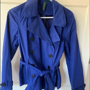 Ralph Lauren petite medium short trench coat.
